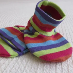 Baby Booties   - Stripe