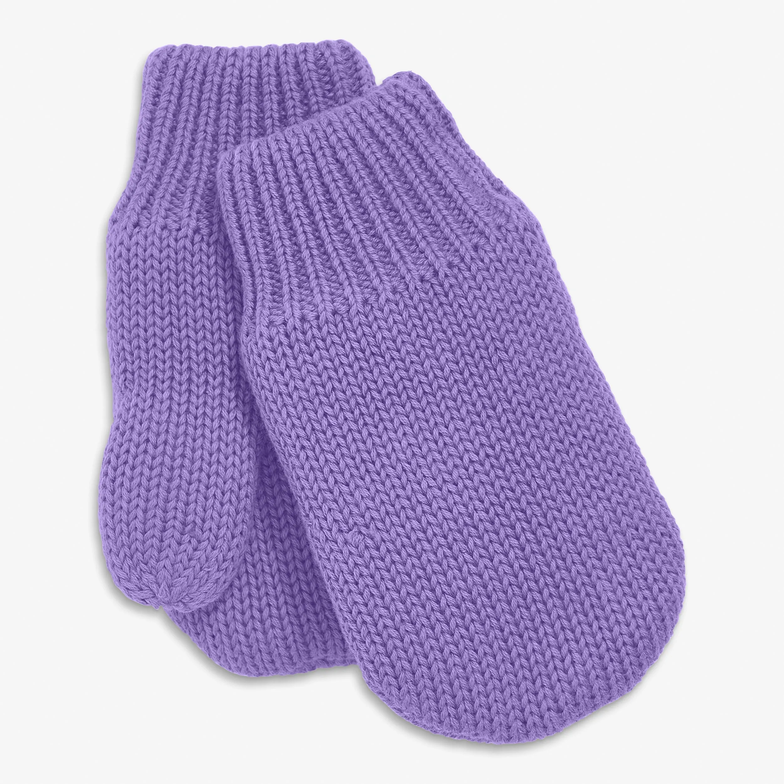 Baby knit mittens