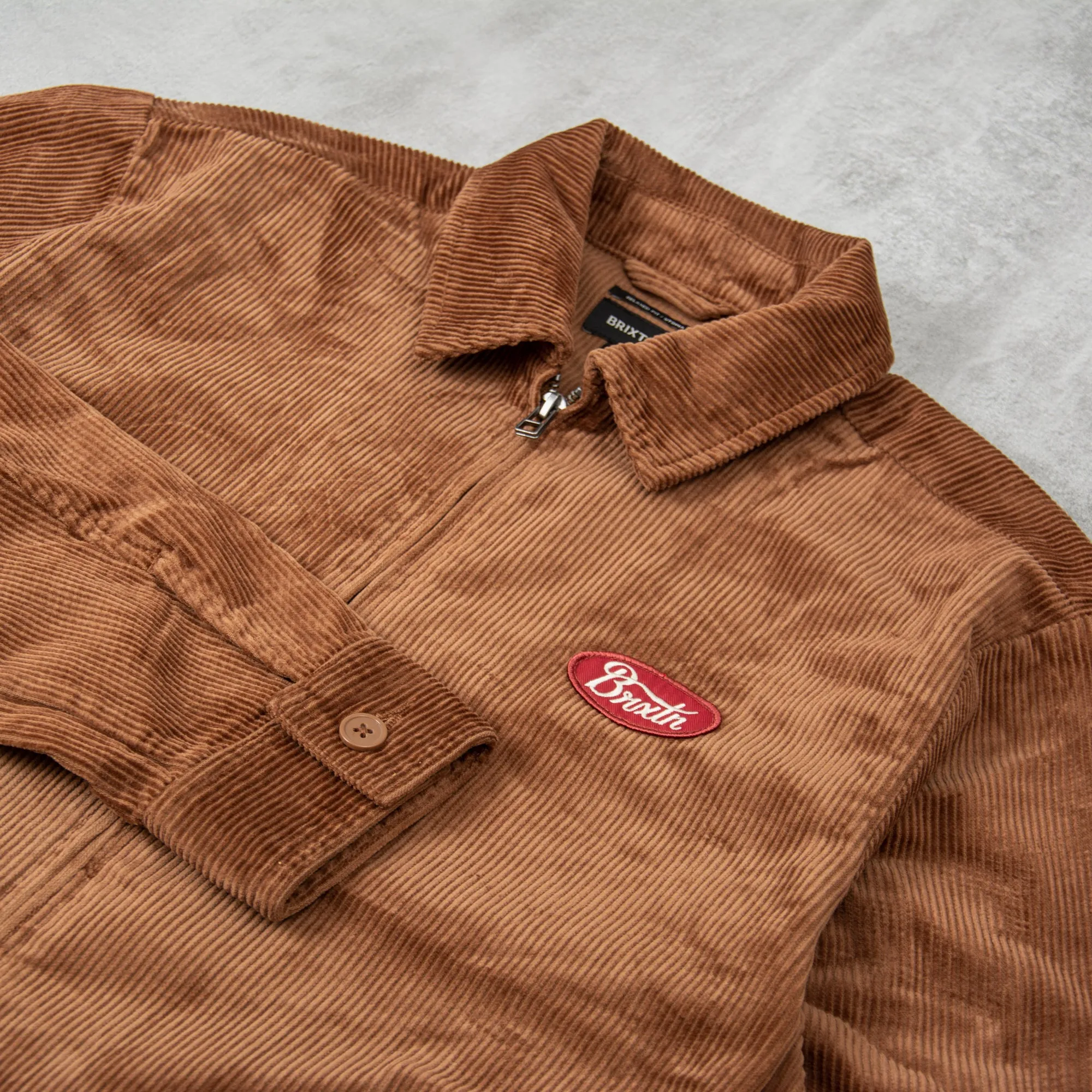 Brixton Utopia Cord Jacket - Bison