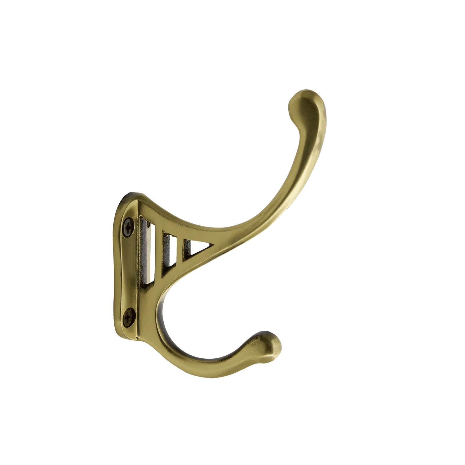 Classic Coat Hook in Antique Brass