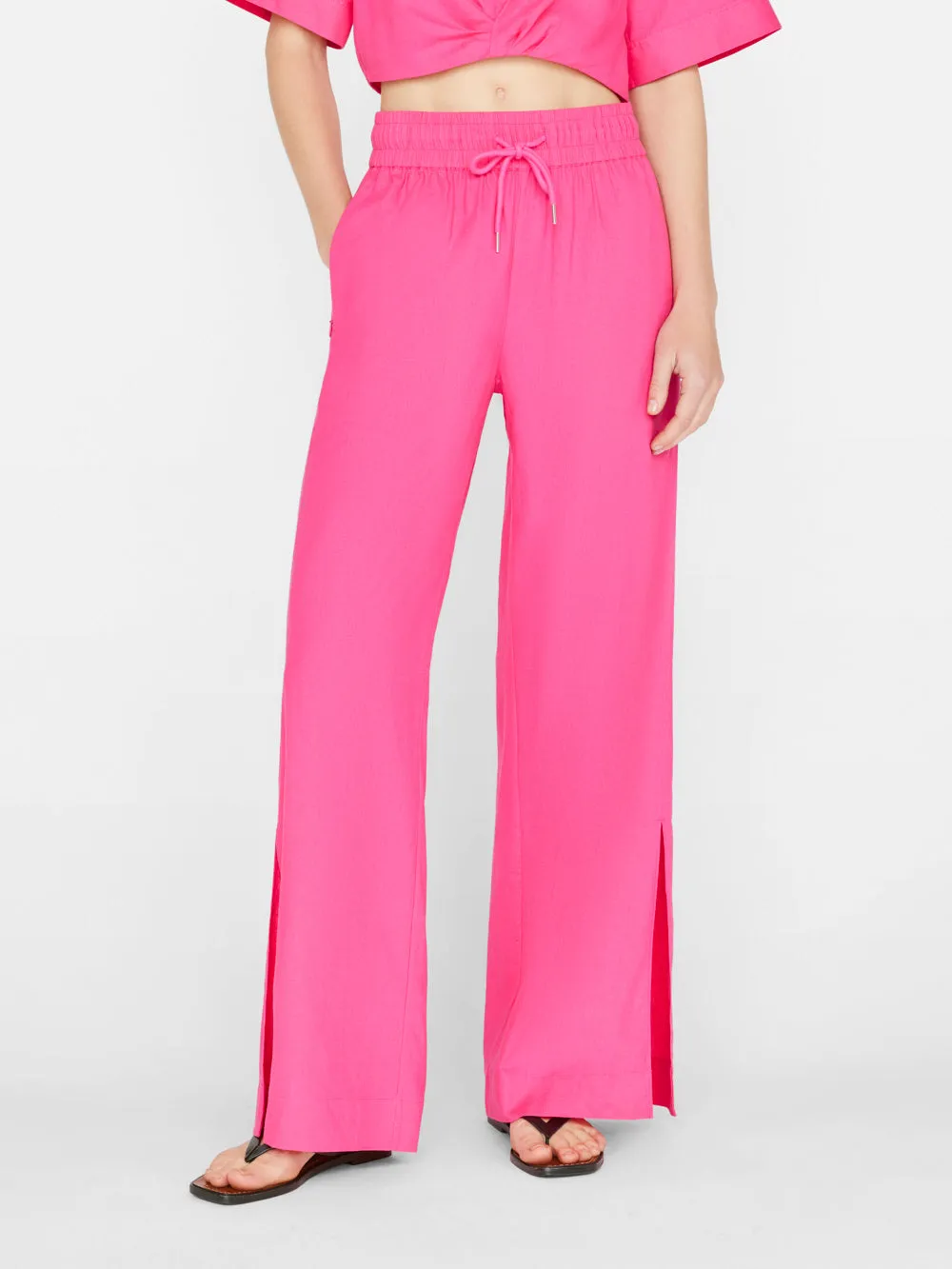 Drawstring Lounge Pant -- Flamingo