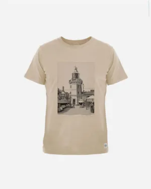 ELEKTRISK FYR ESSENTIAL BRUSHED MEN'S TEE - SAND