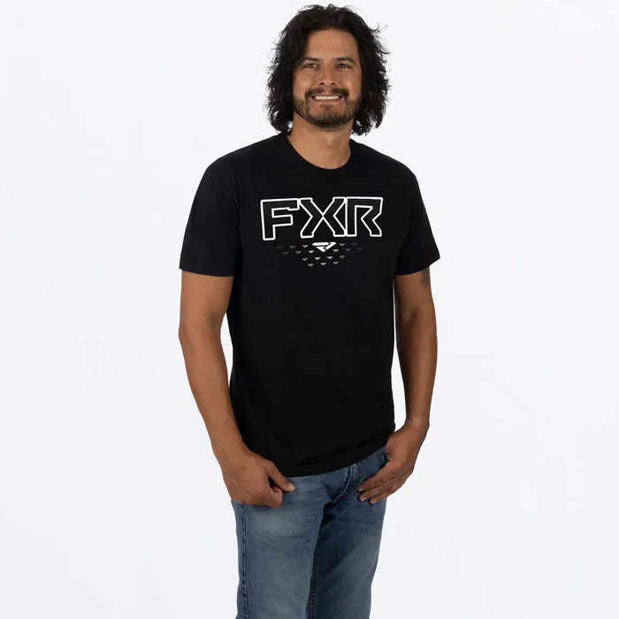 FXR Men's Helium Premium Tee Black/White