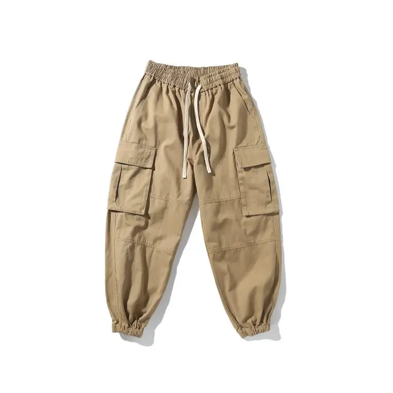 Japanese Streetwear High Quality Cargo Pants - Casual Tactical Jogging Pants