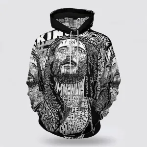 Jesus Christ Name 3d Hoodies For Women Men - Christian Apparel Hoodies