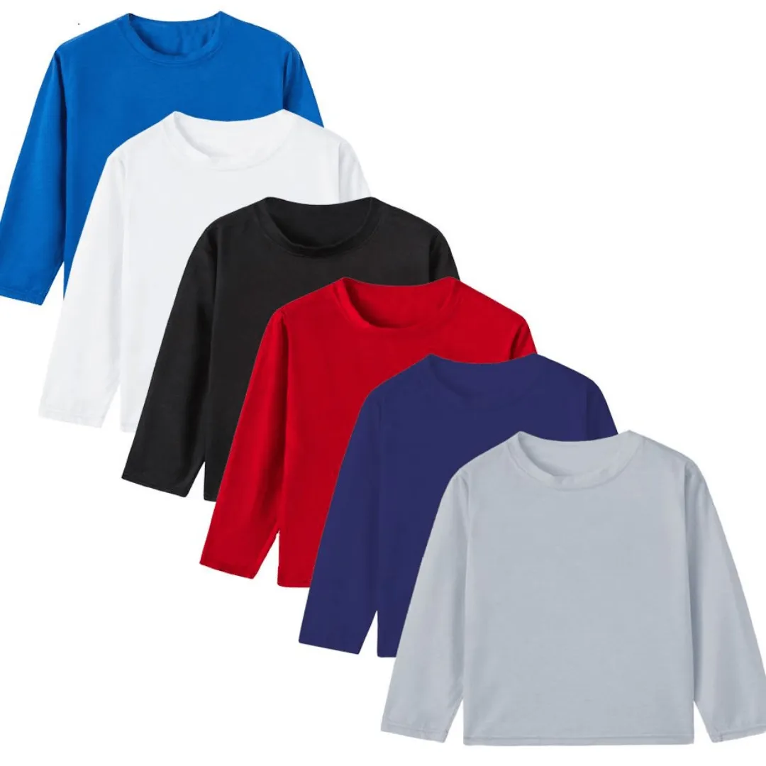 Kids Assorted Tops (Pack of 3) Full Sleeves