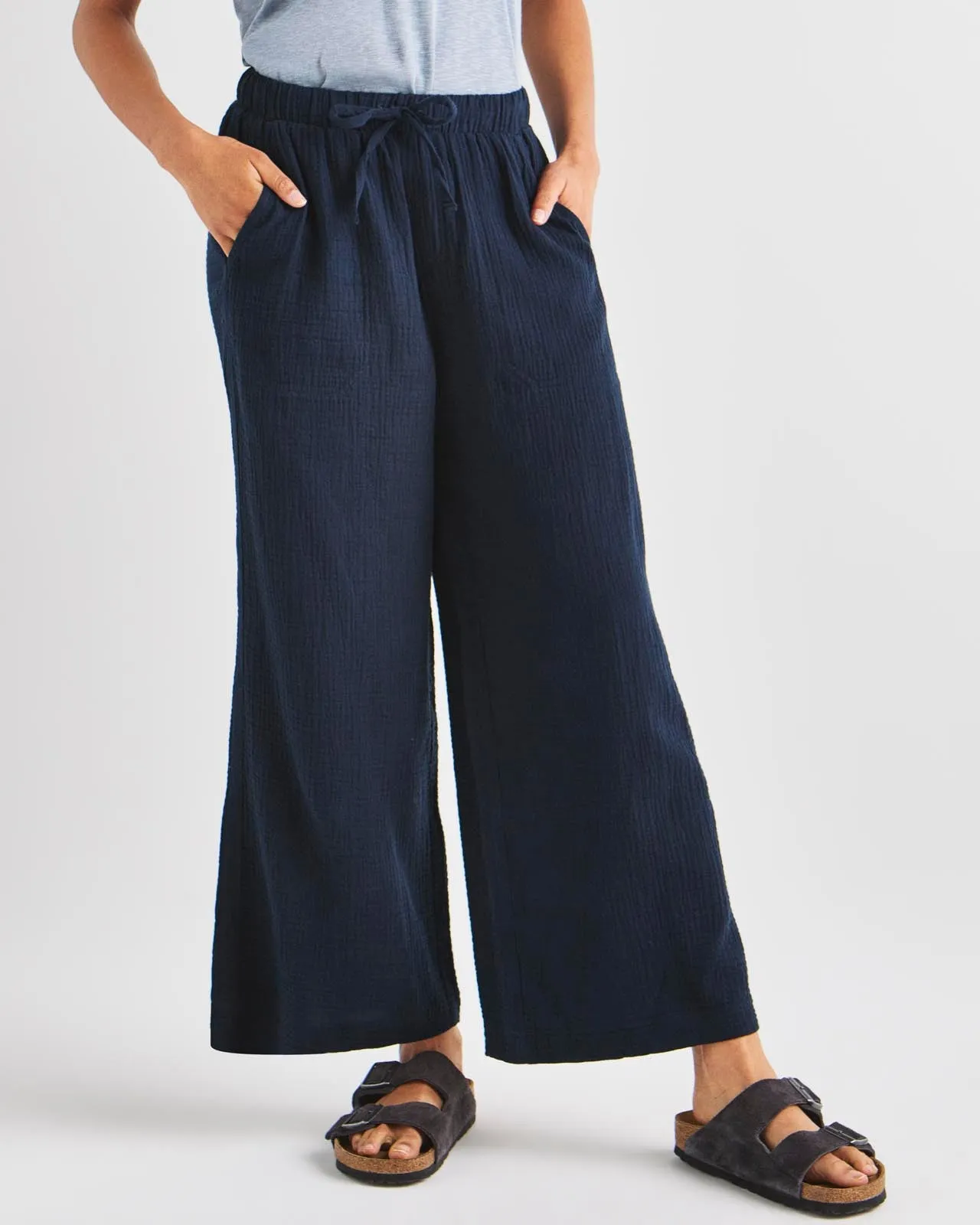 Kit Gauze Palazzo Pant