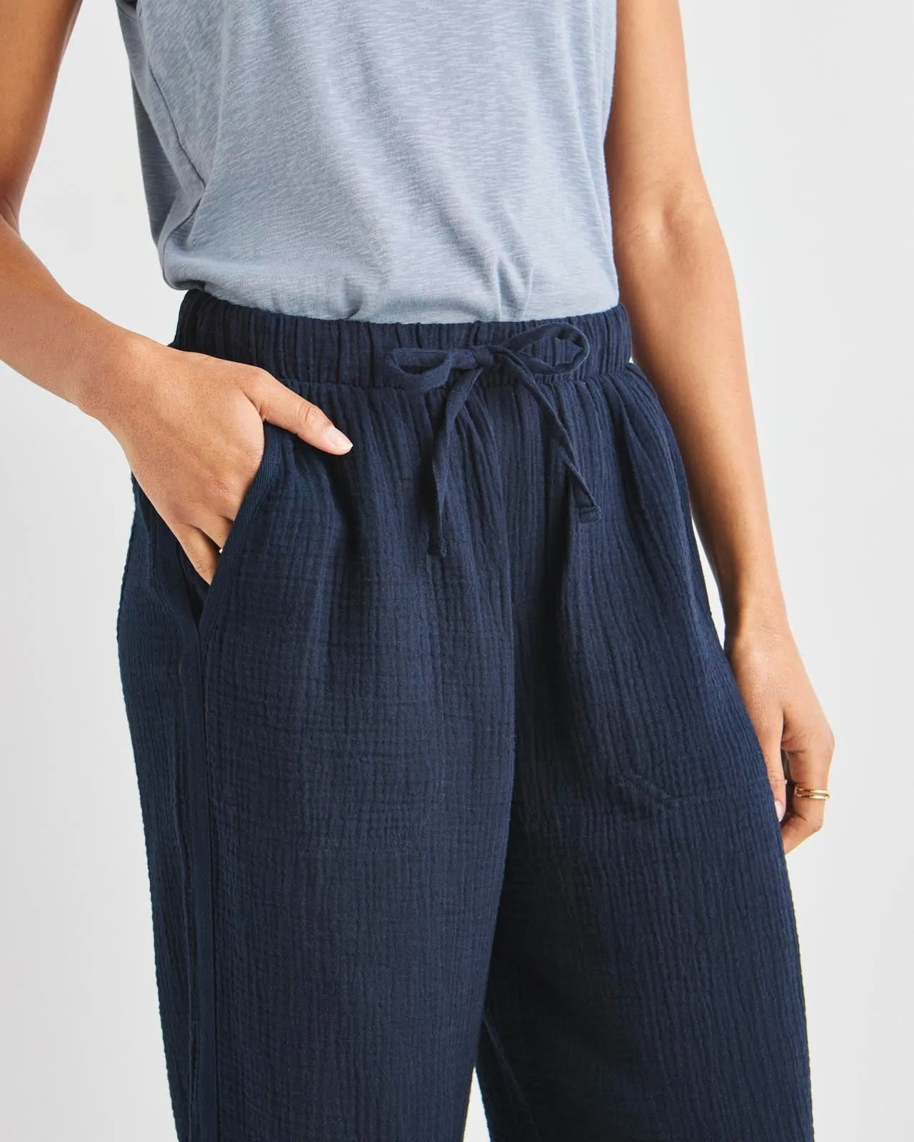 Kit Gauze Palazzo Pant