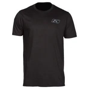 Klim Men's Run Your Engine Tee Black/High Risk Red