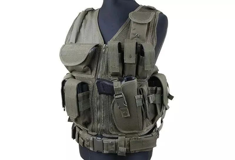 Mesh Tactical Vest - olive