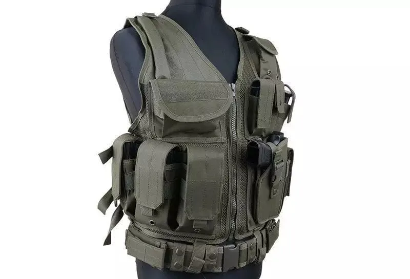 Mesh Tactical Vest - olive