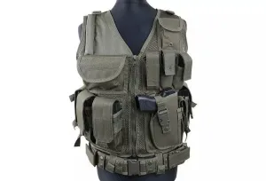 Mesh Tactical Vest - olive