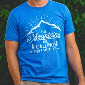 Overland Style The Mountains are Calling Unisex T-shirt