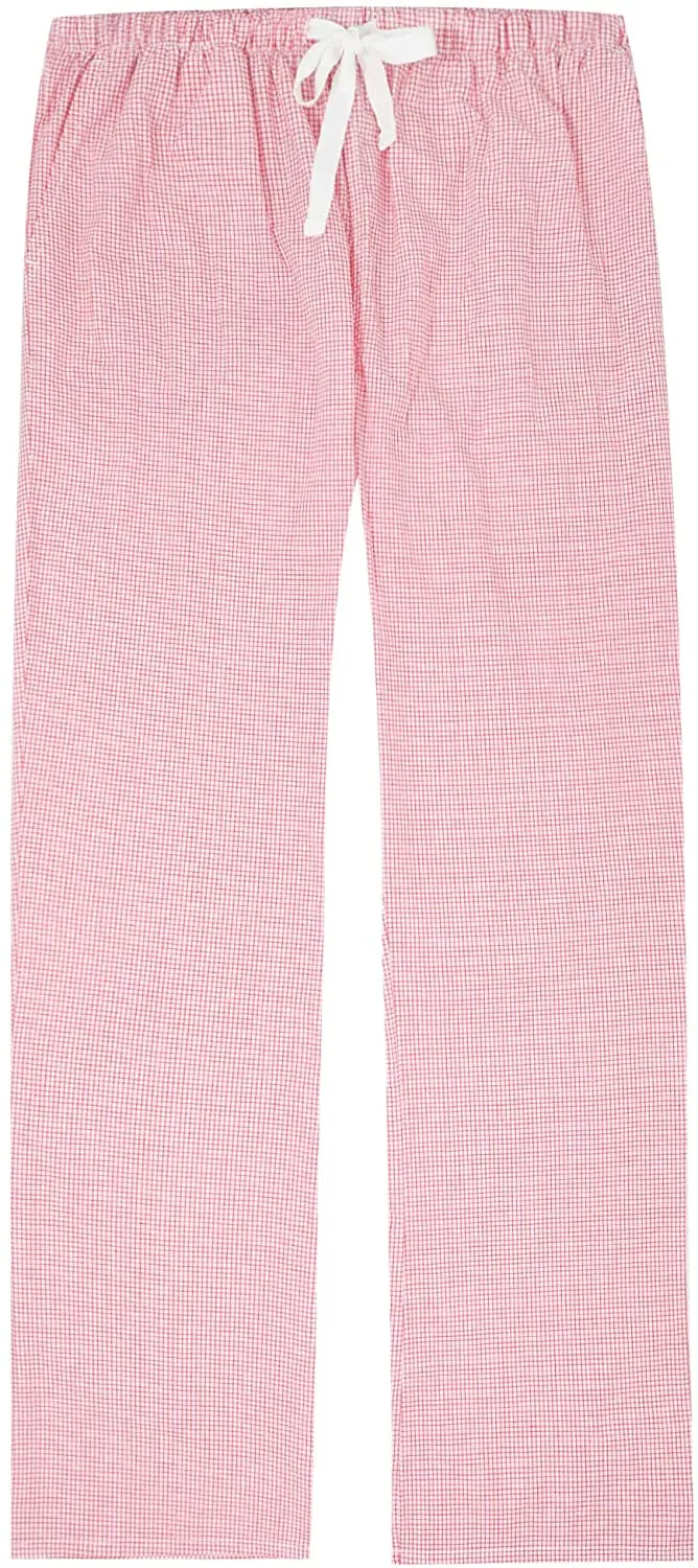 Pajama Pants for Women - 100% Cotton Lounge Pants Women PJ Pants