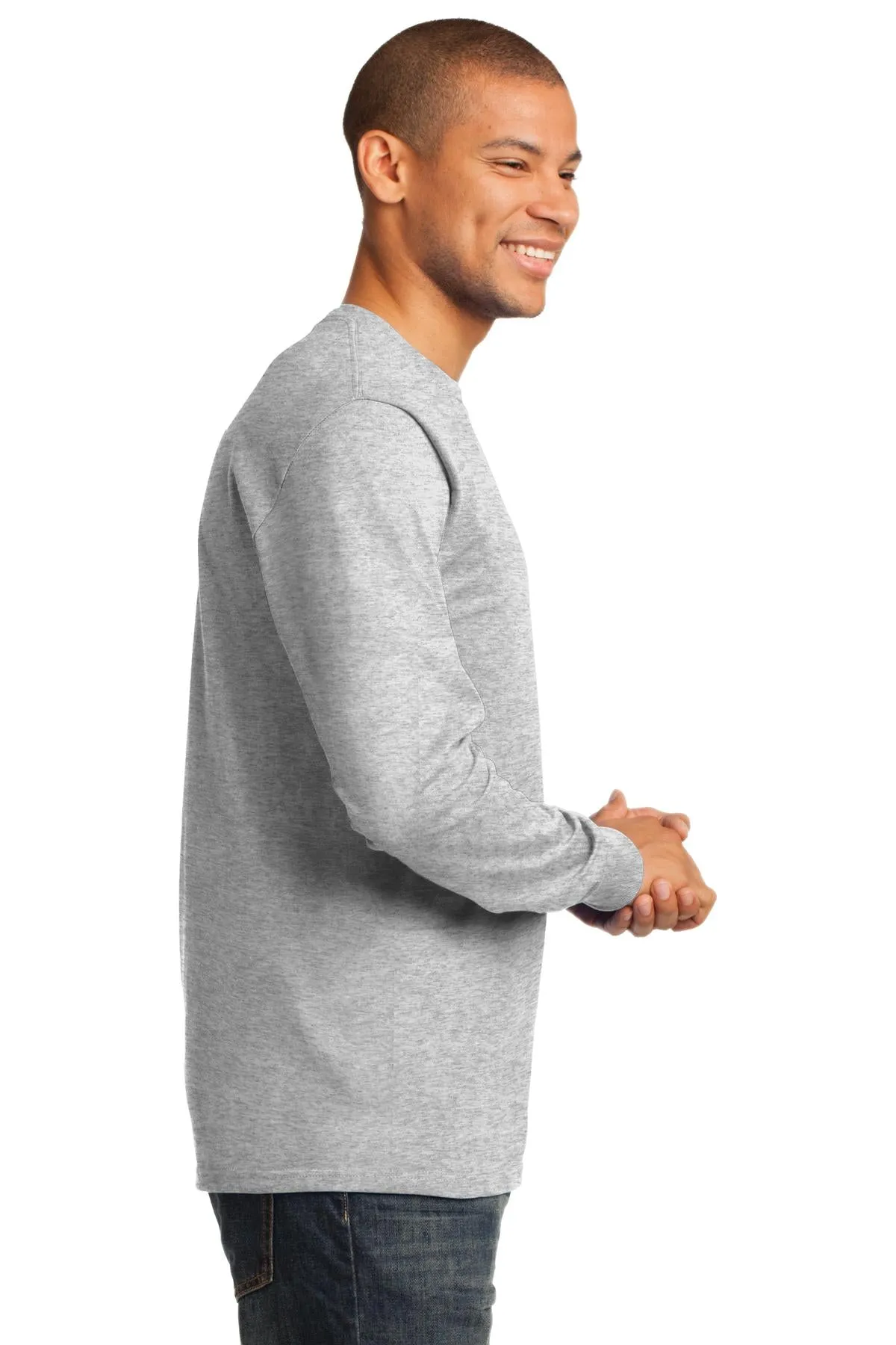 Port & Company® - Tall Long Sleeve Essential Tee. PC61LST