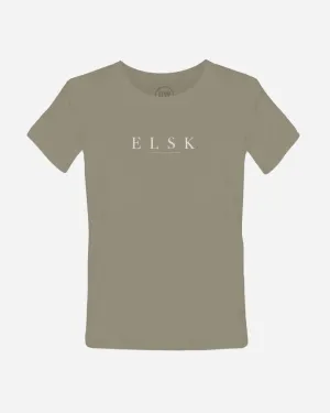 Pure Women's Essential Tee - Olive Oil