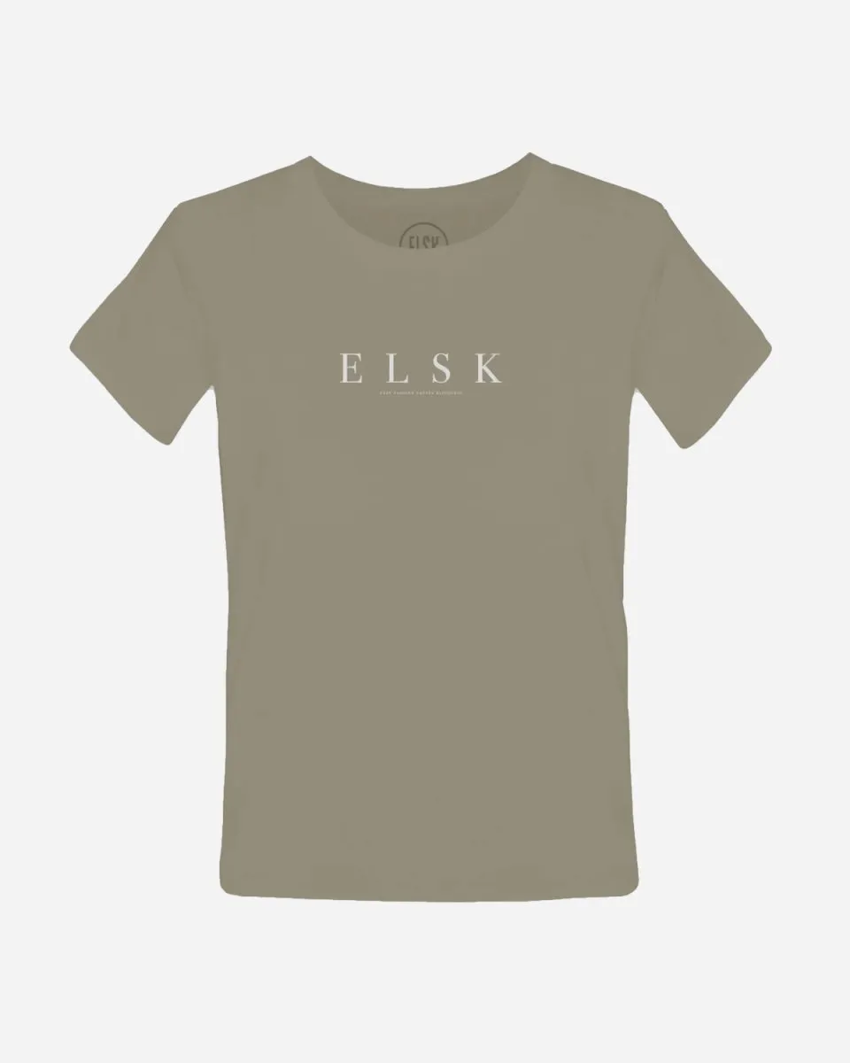 Pure Women's Essential Tee - Olive Oil