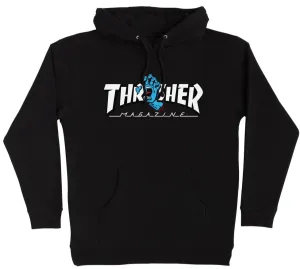 Santa Cruz x Thrasher Screaming Logo Hoodie, Black