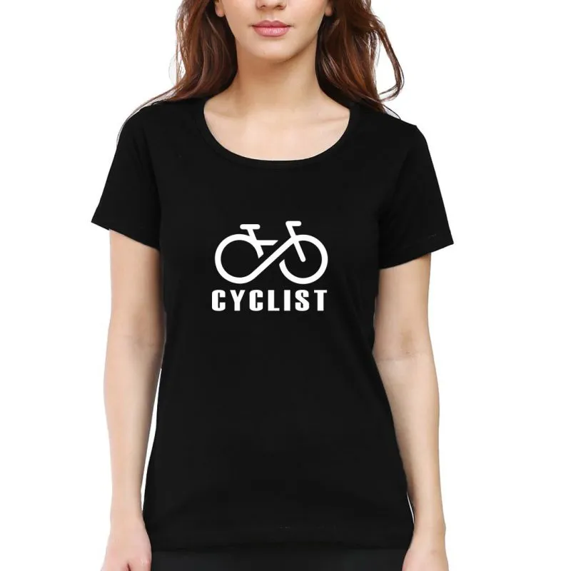 Swag Swami Women's  Cyclist Logo T-Shirt