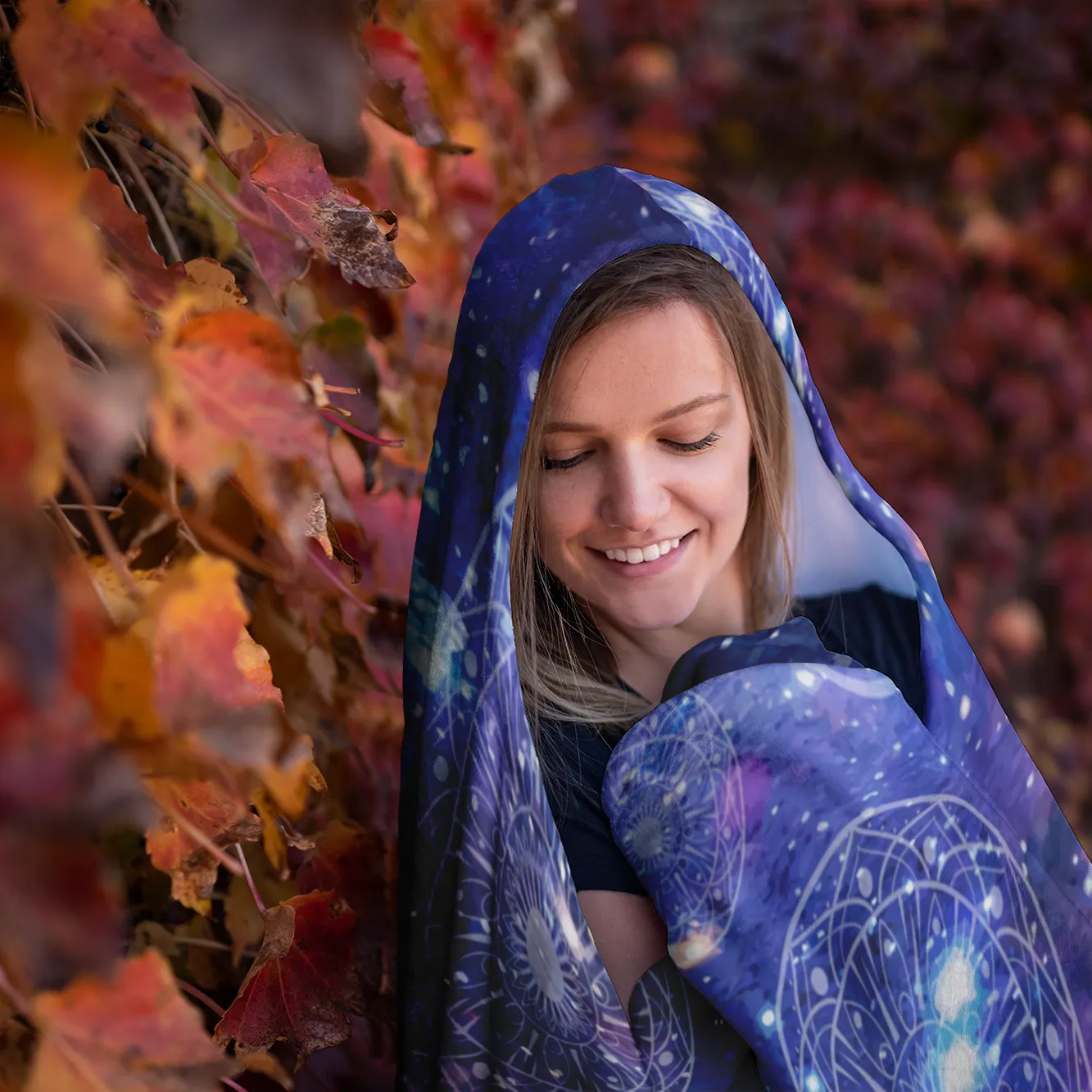 Tree Of Life Hooded Blanket