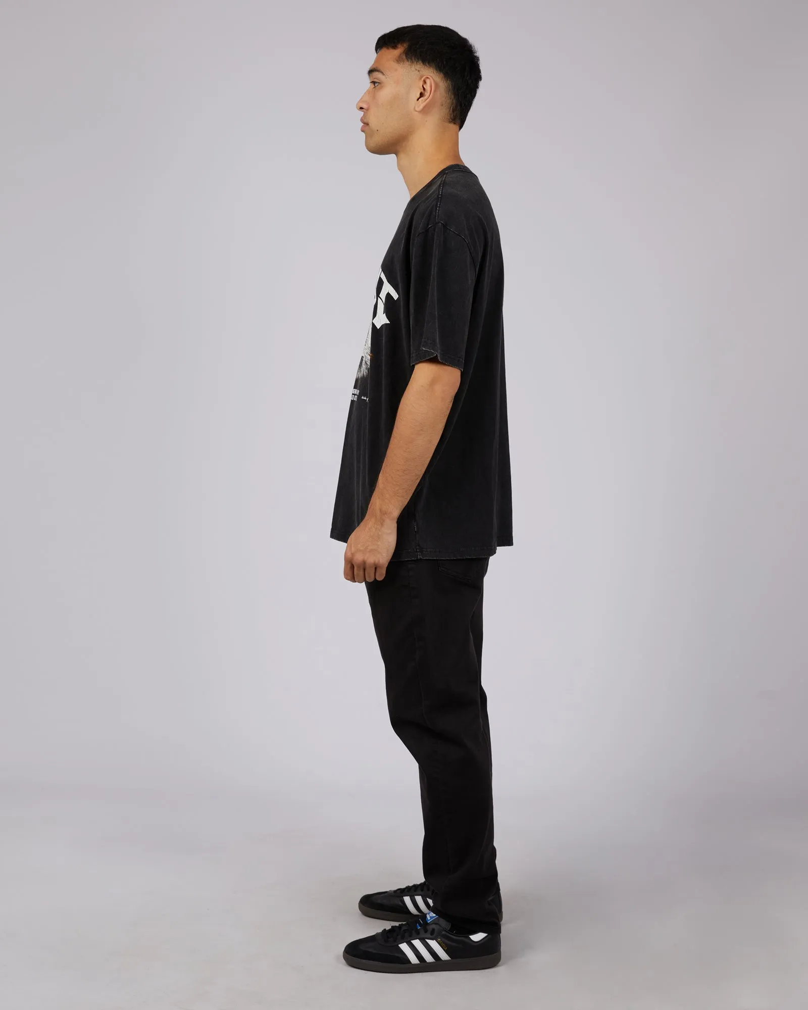 Unite Tee Washed Black