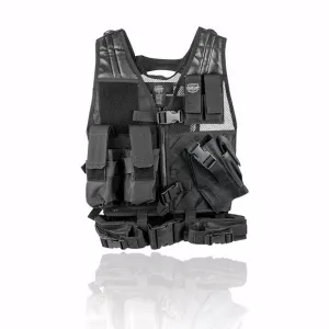 Valken YOUTH Cross Draw Vest BK