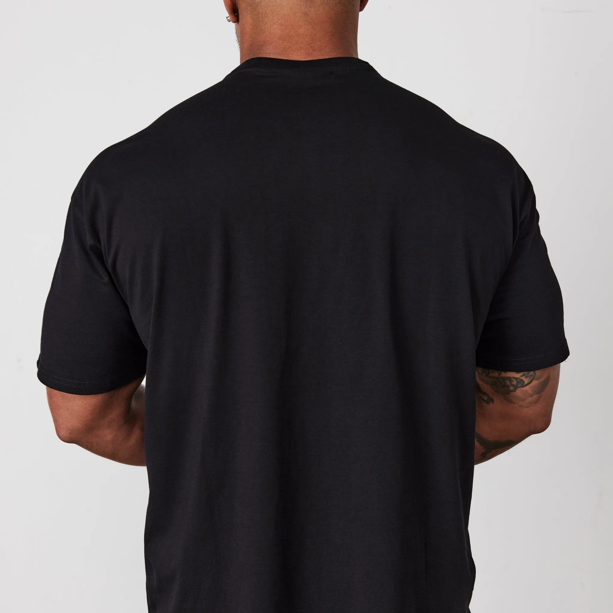 Vanquish Essential Black Oversized T Shirt