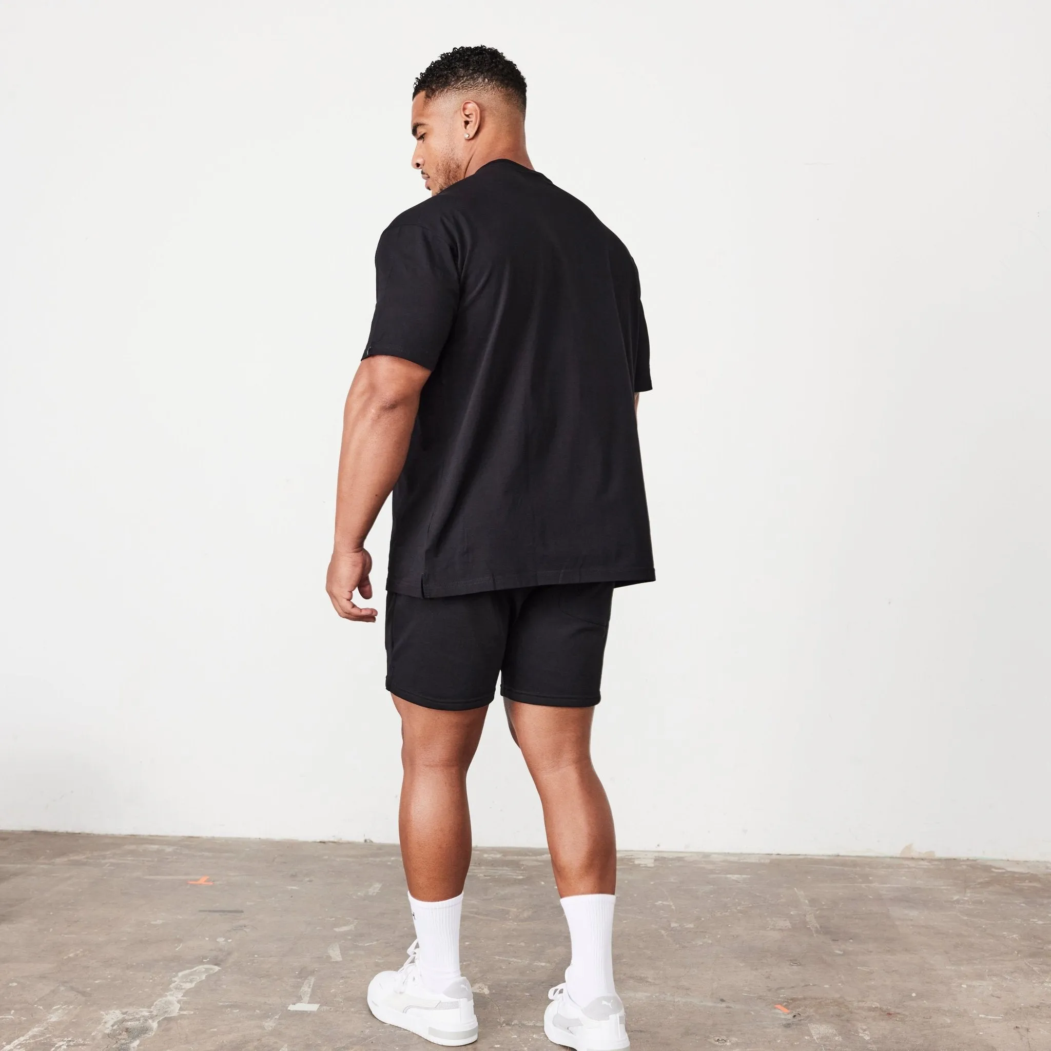 Vanquish Essential Black Oversized T Shirt