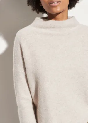 Vince - Funnel Neck Pullover in Marble