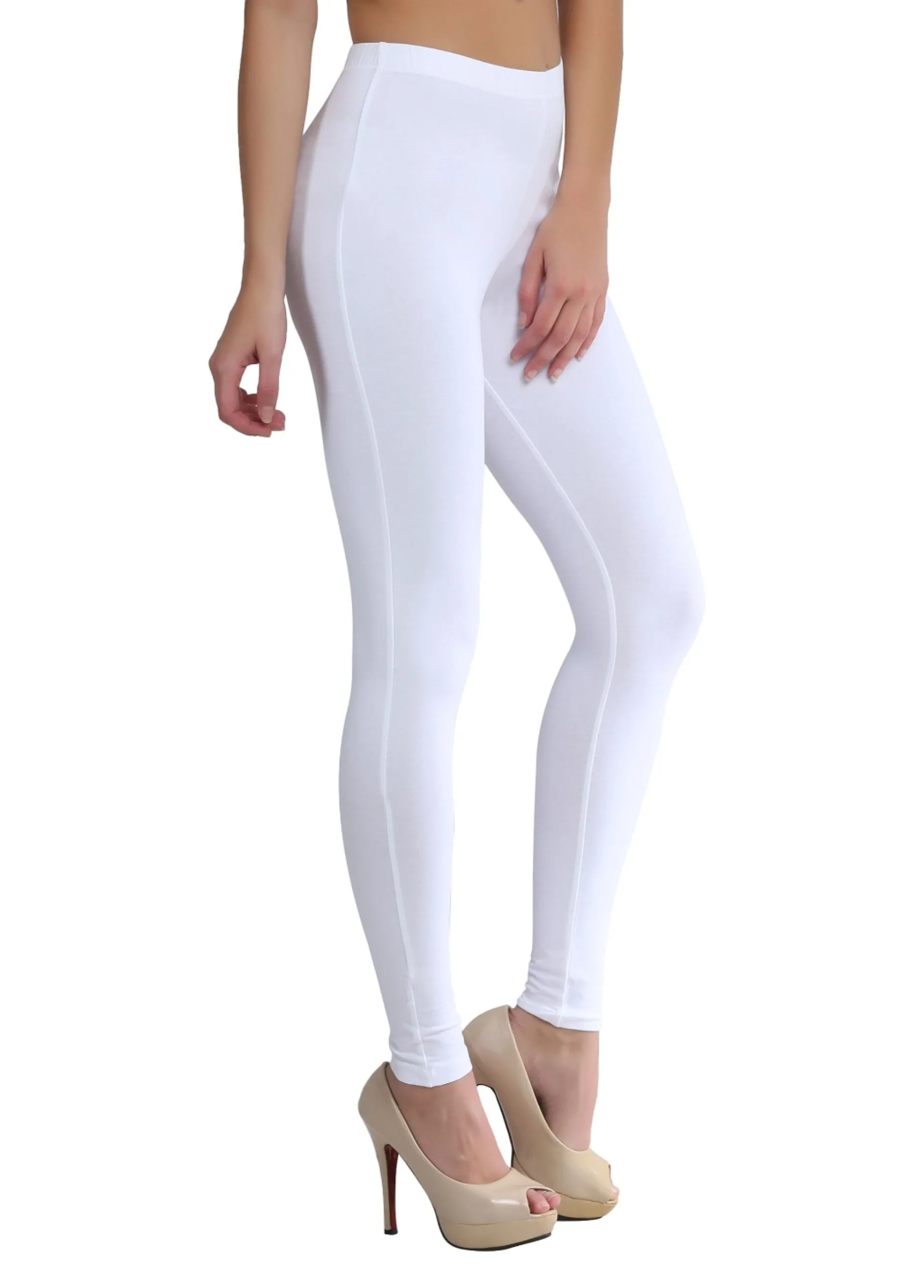 White #34 Ankle Legging