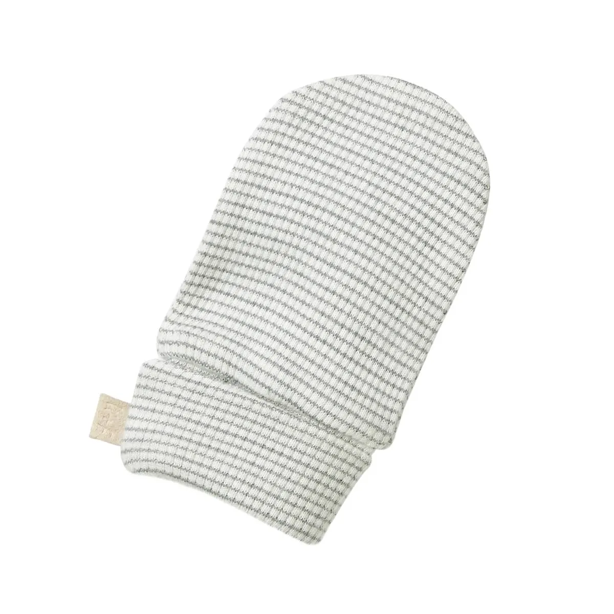 Wilson & Frenchy Organic Stripe Rib Mittens - Fern