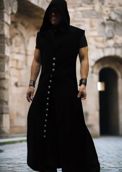 WRAITH ROBE - BLACK VELVET